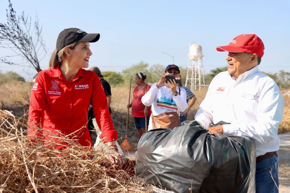 Margarita Moreno y Sindicato de Gobierno realizan 'Talacheando Contigo'