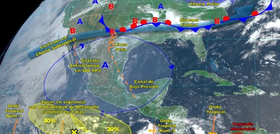 Vigilan zona de baja presión al sur-suroeste de Manzanillo | El Noticiero de Manzanillo