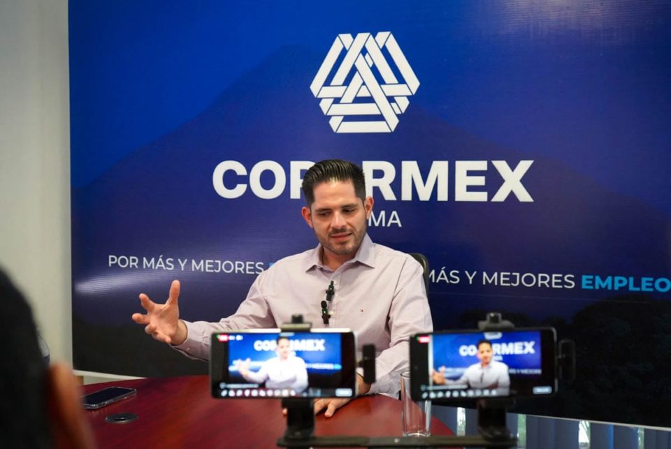 Avances en materia de seguridad a través de trabajo conjunto: Presidente de COPARMEX Colima