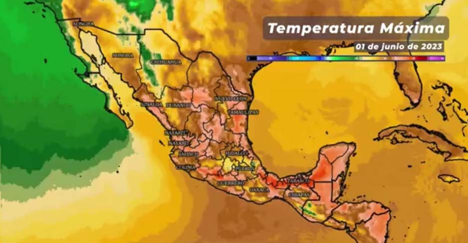 Colima sigue entre los estados con temperaturas más altas del país | El Noticiero de Manzanillo