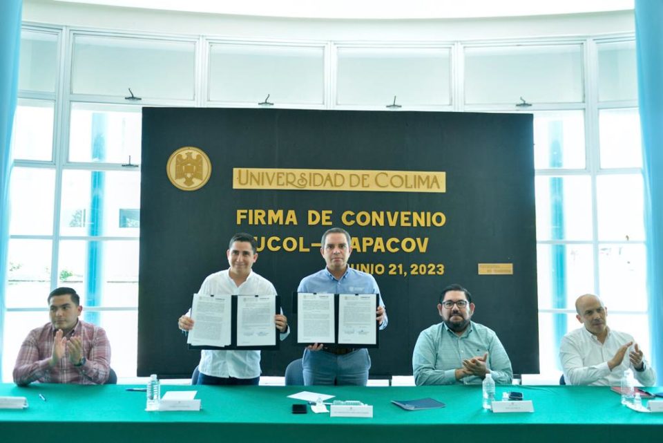 Firman convenio UdeC y CIAPACOV para mejorar manejo del agua en el estado