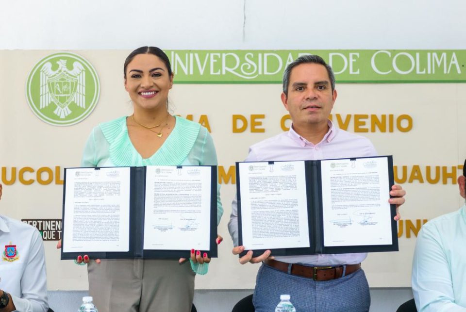 Firman convenio de colaboración la UdeC y el Ayuntamiento de Cuauhtémoc