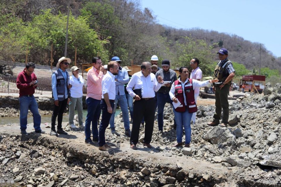 Griselda Martínez encabeza recorrido por obras, que en conjunto, se hacen con la SEDATU