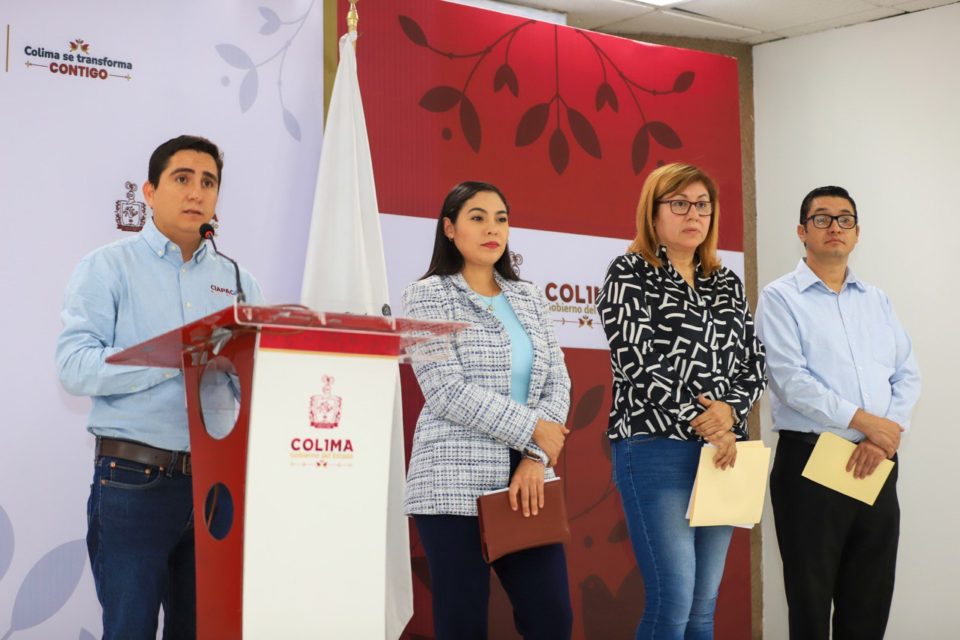 Indira y Ciapacov van por nulidad de contrato de PTAR con empresa colombiana para evitar cobros abusivos en Colima-Villa de Álvarez