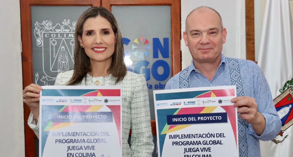 Margarita Moreno y Naciones Unidas traen a Colima el programa global “Juega – Vive”
