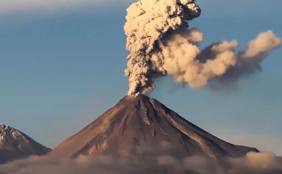 volcán de Colima edad