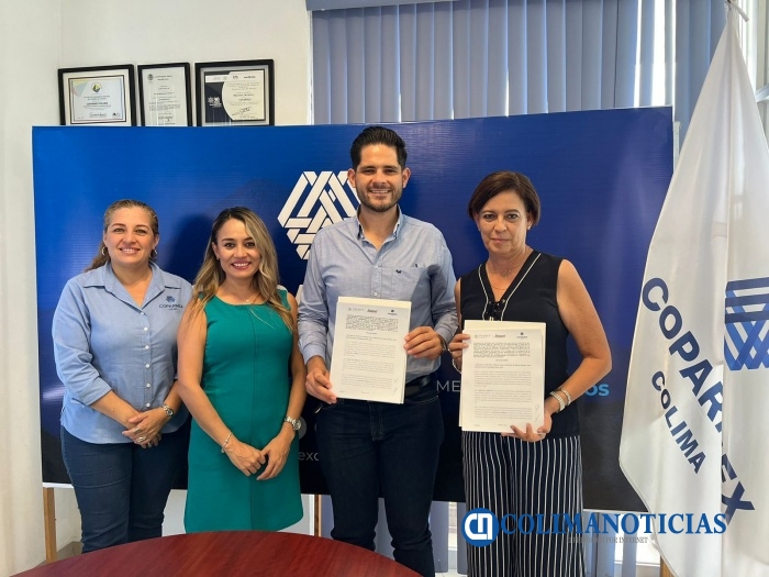 Coparmex Colima y Fonacot firman convenio para beneficiar a los trabajadores