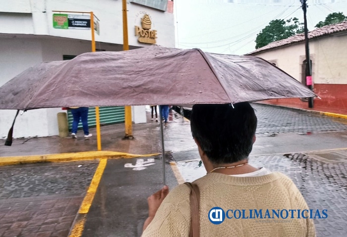Durante las próximas horas, en Colima se esperan lluvias puntuales fuertes